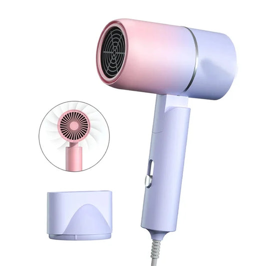 Negative Ion Hair Dryer Fast Drying Collagen Hair Care with Overheat Protection Suitable for Home and Travel