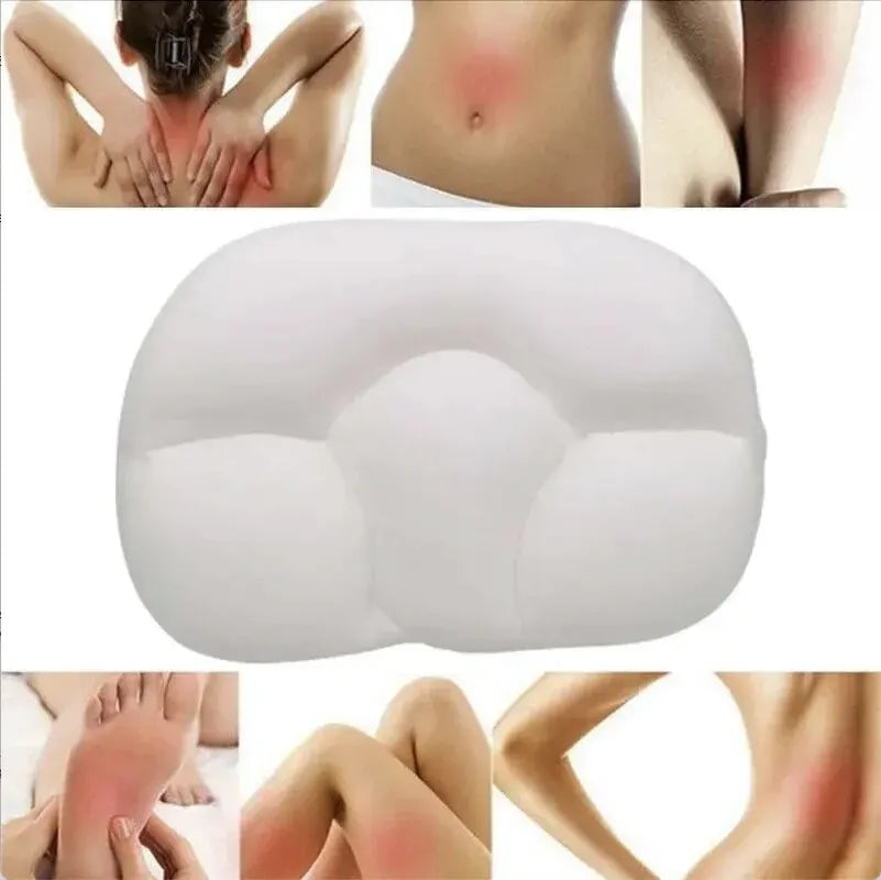 All-Round Egg Shaped Cloud Pillow Soft Bed Pillow Nursing Pillow 3D Ergonomic Sleeping Memory Foam Egg Shaped Ergonomic Pillows