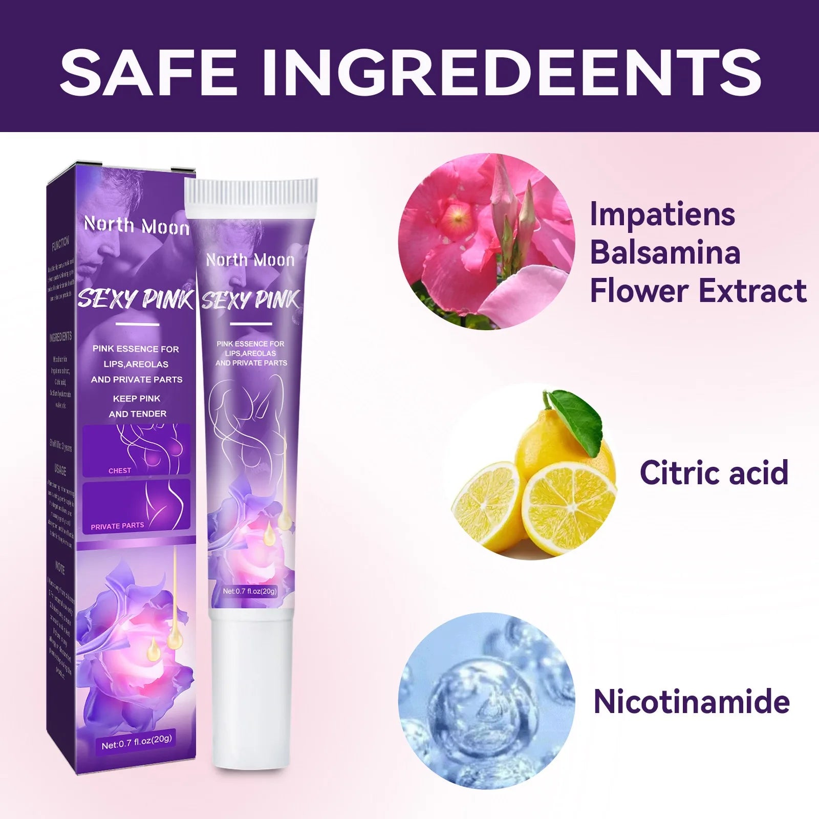 Whitening Cream Private Parts Whitening Cream Arm Thigh Body Knees Whitening Brighten Skin Mild Non-Irritating