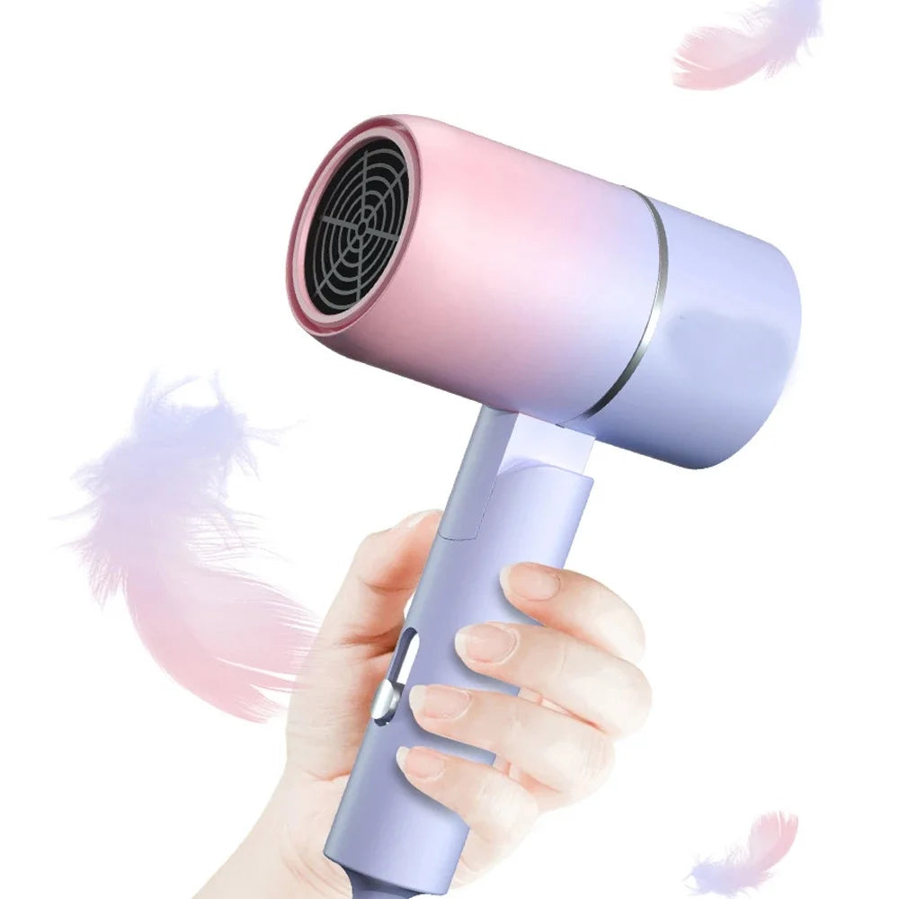 Negative Ion Hair Dryer Fast Drying Collagen Hair Care with Overheat Protection Suitable for Home and Travel