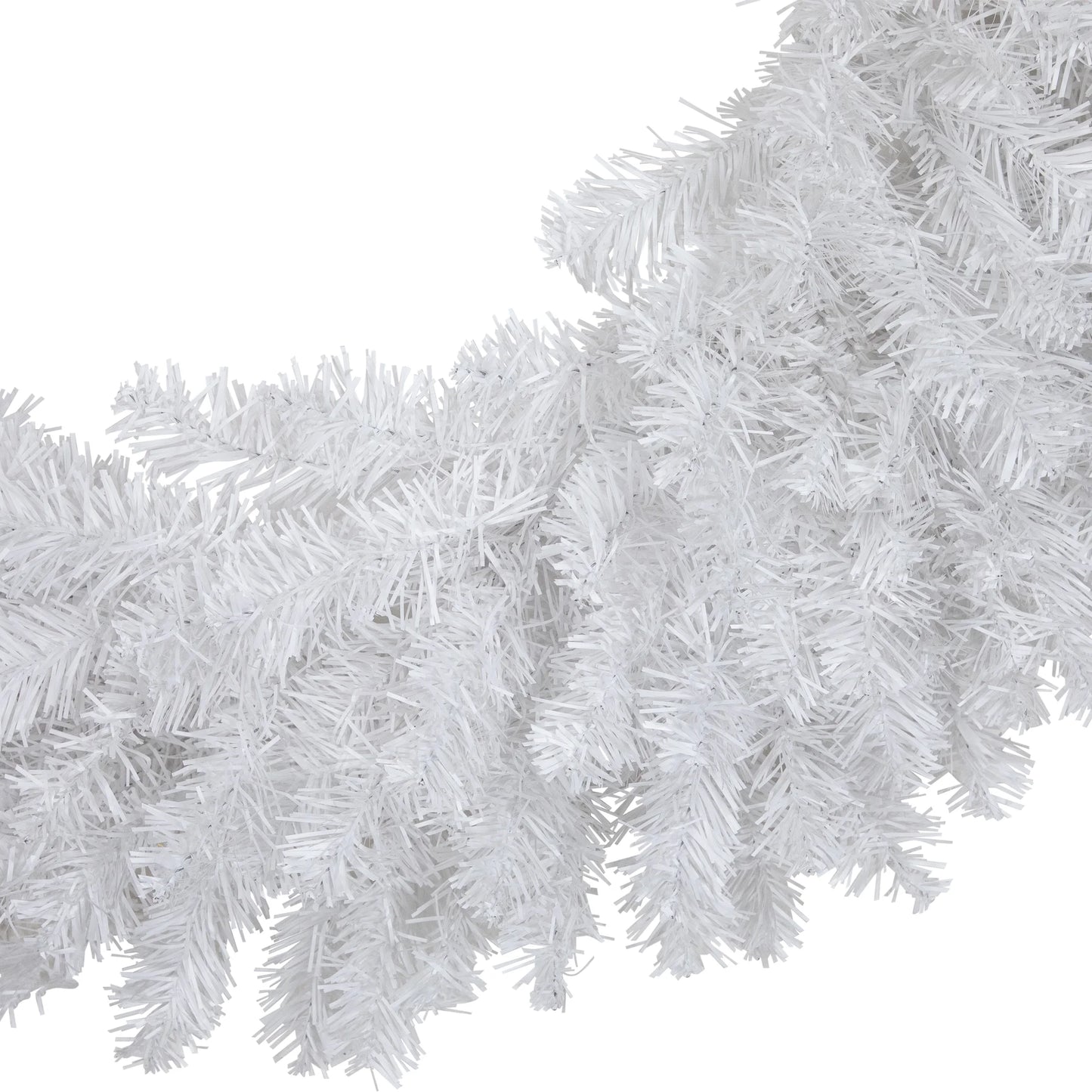 24" Unlit White Canadian Pine Artificial Christmas Wreath